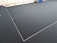 Укладка ковролина -400м2